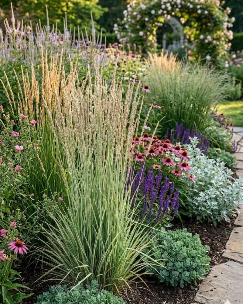 Вейник остроцветковый "Овердам" (Calamagrostis acutiflora Overdam)