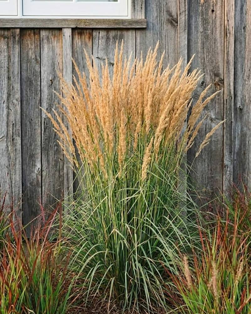 Вейник остроцветковый "Аваланш" (Calamagrostis acutiflora Avalanche)